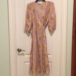 Madewell Midi Summer Wrap Dress